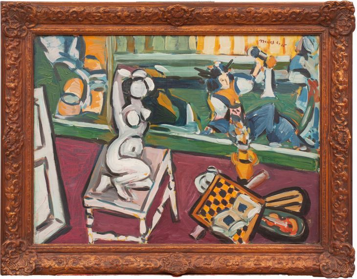 Múza po šachovej hre - 1