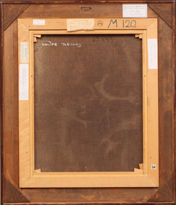 Sediaca žena v kresle - 2