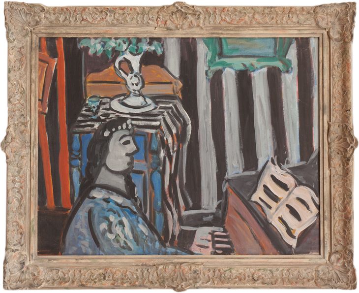 Žena pri klavíri (Kvinnan vid Piano) - 1