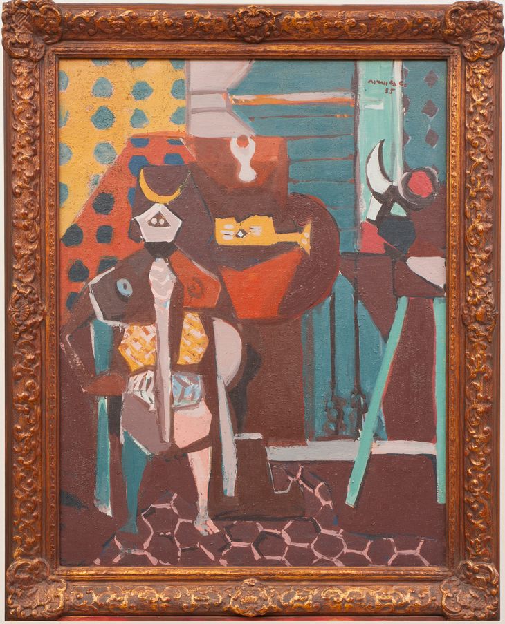 Figúra v prednej časti balkóna - 1